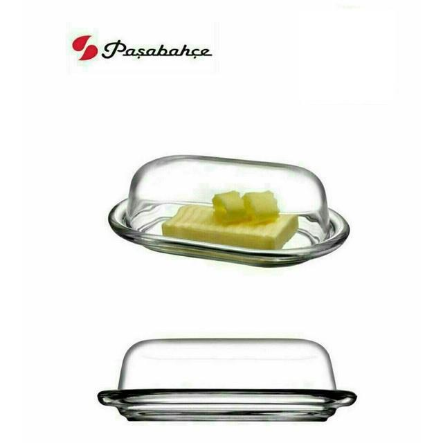 ظرف کره پاشاباغچه مدل بیسیک کد 98402 Pasabahce Basic 98402 Butter Dish
